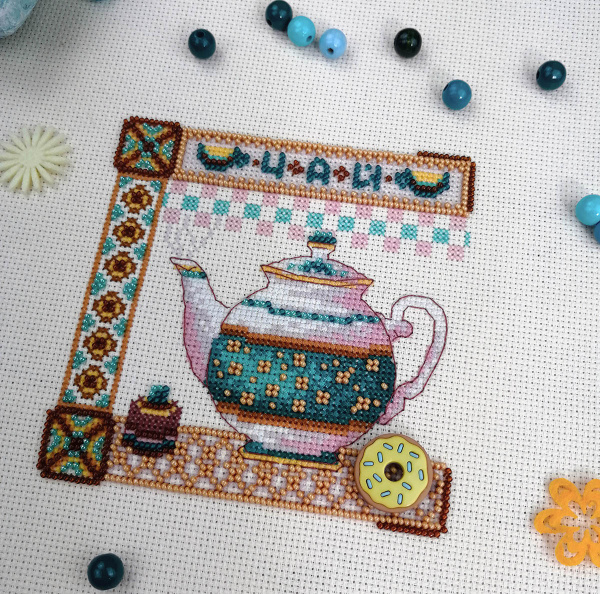 Набор для вышивания "Чайник". Арт 13.003.12