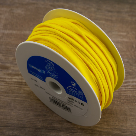 Резинка окантовочная, цвет желтый. Арт VE/9044