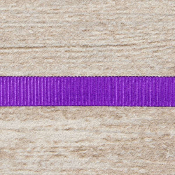 Лента репсовая SAFISA, 10 мм, 25 м, цвет 39 фиолетовый. Арт 350-10мм-39