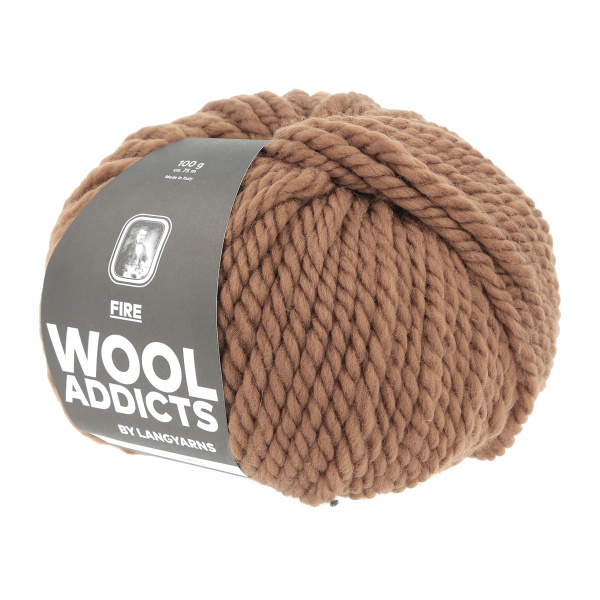 Пряжа Fire, 98% шерсть, 2% полиэстер, 100 г, 75 м. Арт 1000.0015