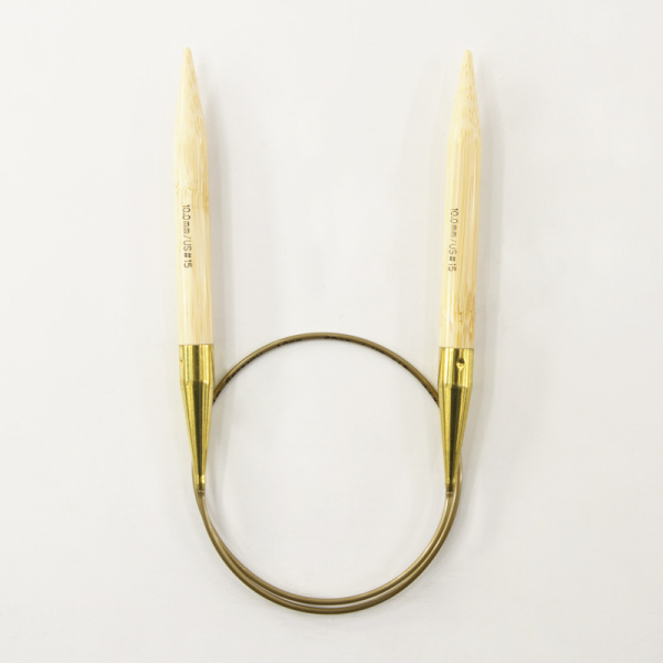 Спицы, круговые, бамбук addiNature BAMBOO №10, 60 см. Арт 555-7/10-60