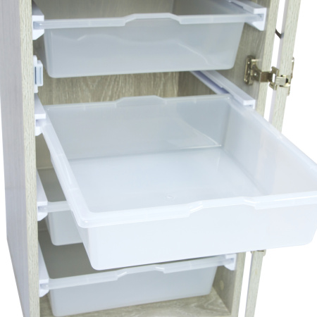 Тумбочка для хранения STORAGE PRO, серый дуб. Арт TLM.S-G001                  