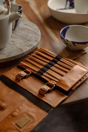 Органайзер для круговых спиц "Carita E" Whisky. Арт QB-4515/Whisky