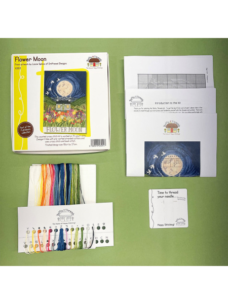 Набор для вышивания "Flower Moon". Арт XDD2
