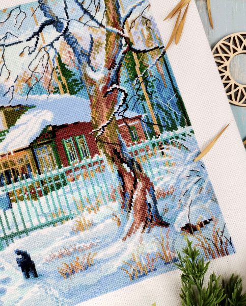 Набор для вышивания "Зимний день". Арт 02.010.30