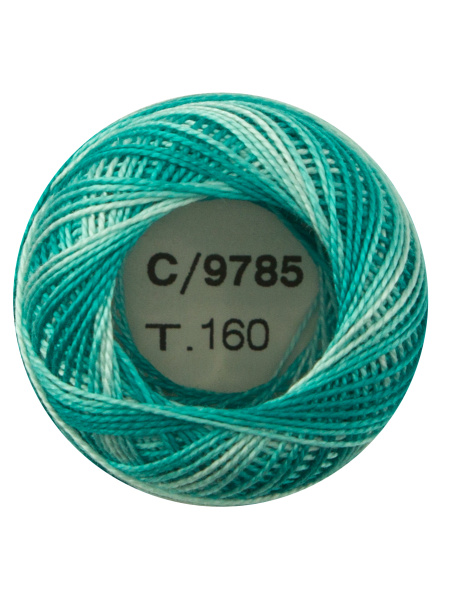 Мулине "Finca Perle"(Жемчужное"), №12,мультиколорный цвет 9785. Арт 00009/12/9785           