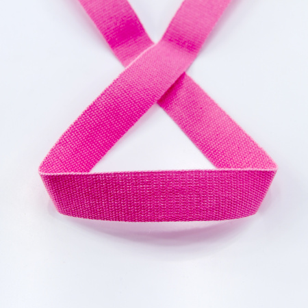 Тесьма киперная хлопковая на блистере SAFISA, 14 мм, 2,5 м , цвет 05, розовый. Арт P00260C-14мм-05         