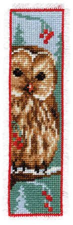 Набор для вышивания закладки "Сова и олень" . Арт PN-0158484