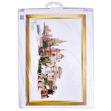 Набор для вышивания "Москва", канва лён 36 ct. Арт 510                     
