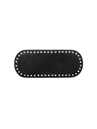 Донышко для вязаных изделий "Gemma mini" Black. Арт QB-4714/Black