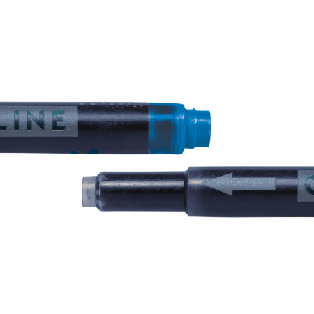 Картридж "Combi Ink Cartridge" для перьевой ручки, 76 мм, цвет синий, в комплекте 40 шт.. Арт 70049