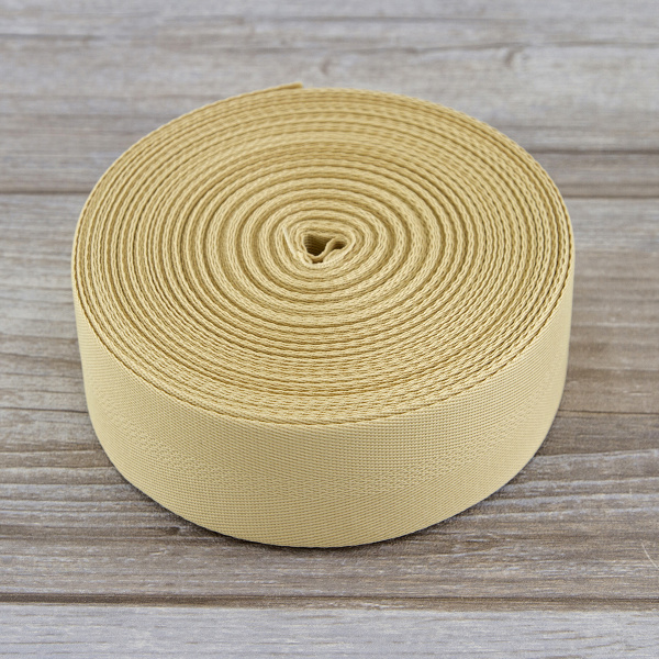 Тесьма киперная PEGA цвет бежевый, 50 мм. Арт 813726150L4909