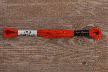 Мулине COSMO однотонный цвет  798       . Арт 25-6/798       