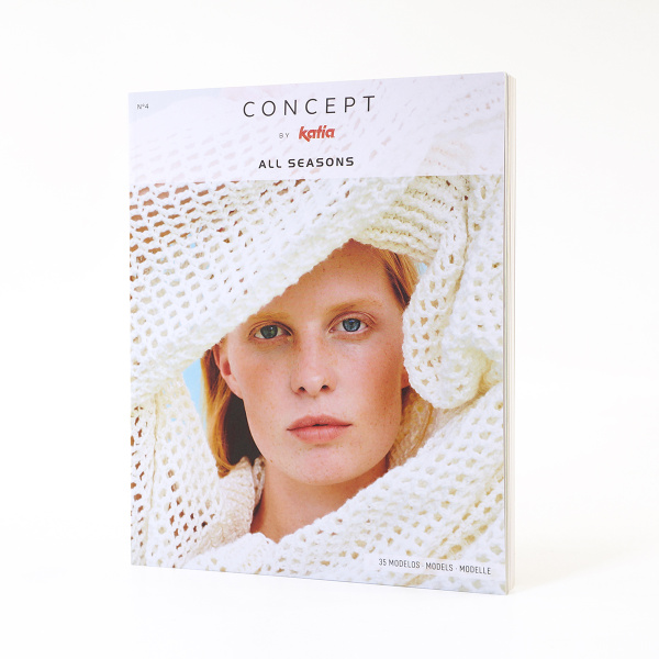 Журнал с моделями по пряже Katia SS CONCEPT 14 и ALL SEASONS 4. Арт 6225