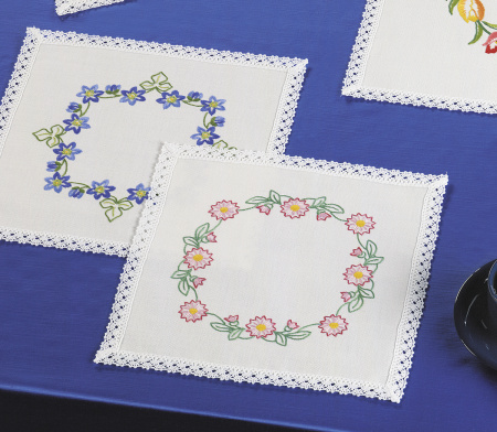 Набор для изготовления скатерти, салфетки. Арт 60-3610R                