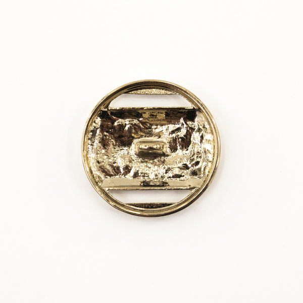 Пуговица DISBOTON, размер 40 цвет C/GOLD2 D 079. Арт 3330440GOLD20D