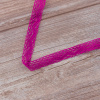 Мерсеризованное хлопковое кружево, 20 мм, цвет цикламеновый. Арт 1796/25