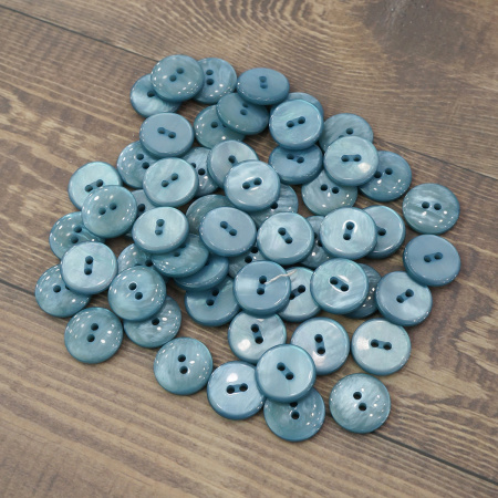 Пуговицы CONCEPT Mother of Pearl, размер 24, полиэстер, цвет COL.B. Арт 75315-024-COL.B