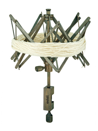 Зонт для перемотки пряжи addiUmbrella, с креплением, буковое дерево. Арт 531-2/000