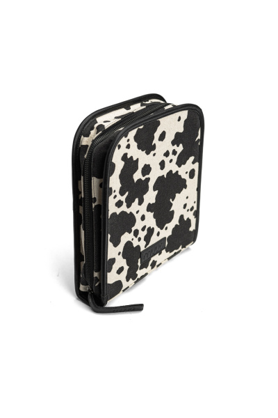 Органайзер для спиц "Canvas Voss" Cow print. Арт QB-4721/Cow print
