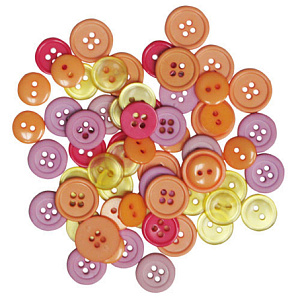 Пуговицы Favorite Findings "Флора". Арт 550000436               