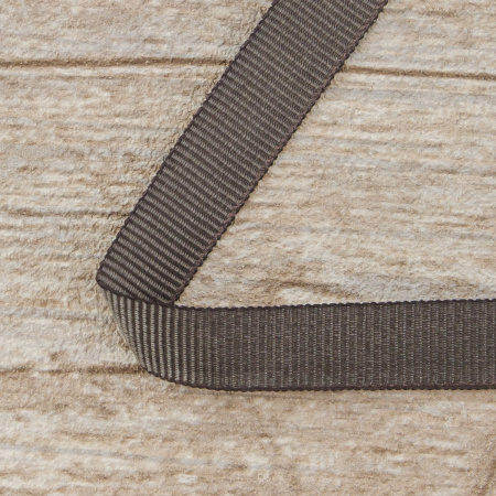 Лента репсовая SAFISA, 10 мм, 25 м, цвет 68, темно-серый. Арт 350-10мм-68       