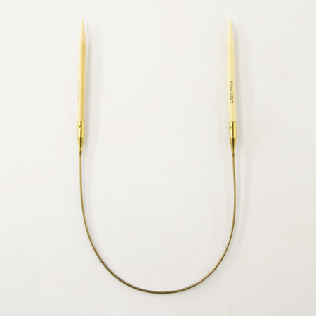Спицы, круговые, бамбук addiNature BAMBOO №4,5, 40 см. Арт 555-7/4.5-40