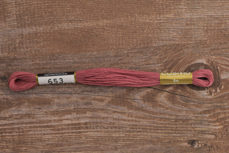 Мулине COSMO однотонный цвет  653       . Арт 25-6/653       