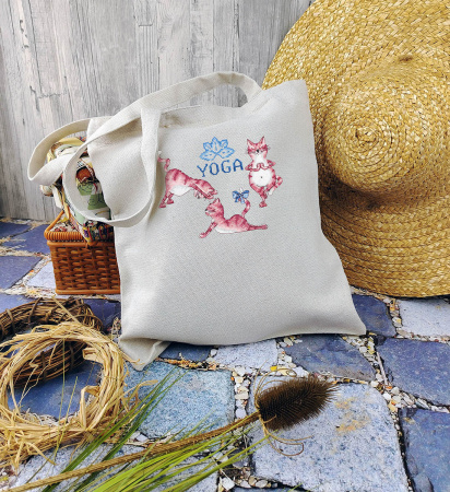 Набор для вышивания сумки "Йога". Арт 24.001.03