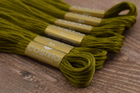 Мулине COSMO однотонный цвет  674   . Арт 25-6/674