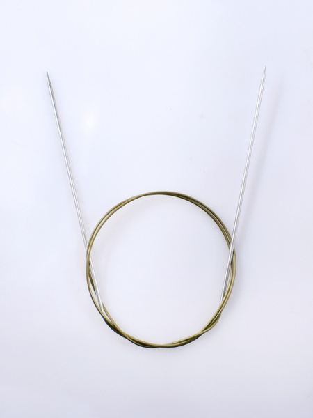 Спицы круговые с удлиненным кончиком, addiClassic Lace №2, 80 см. Арт 775-7/2-80