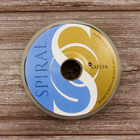 Лента жаккард SAFISA, 30 мм, 15 м, цвет 03. Арт 9108-30мм-03