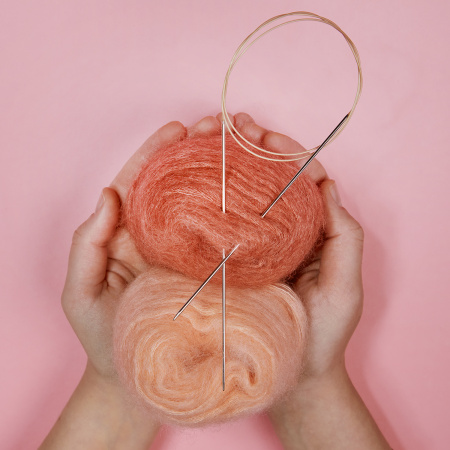 Спицы, круговые, супергладкие, addiClassic №6, 120 см. Арт 105-7/6-120