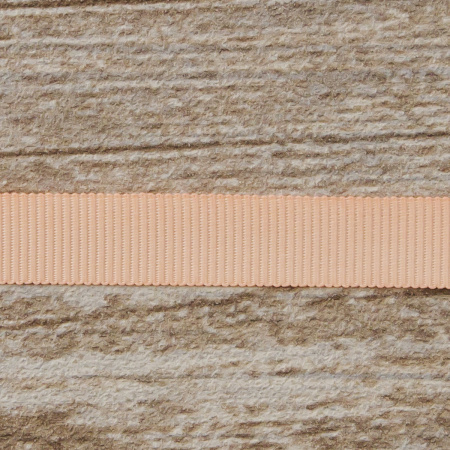 Лента репсовая SAFISA, 10 мм, 25 м, цвет 07 персиковый. Арт 350-10мм-07