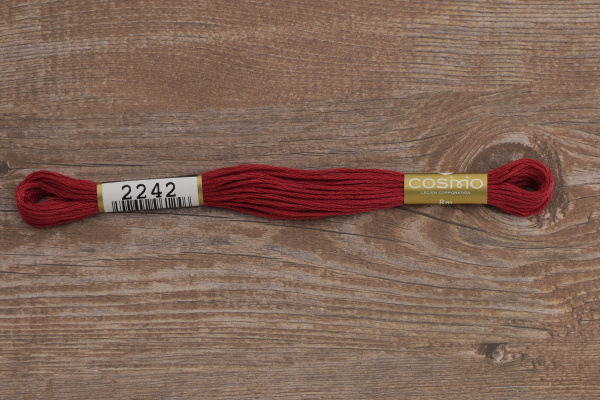 Мулине COSMO однотонный цвет  2242      . Арт 25-6/2242      