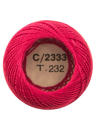 Мулине "Finca Perle"(Жемчужное"), №12,однотонный цвет 2333. Арт 00008/12/2333           