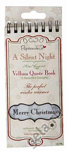Мини-блокнот SILENT NIGHT. Арт PMA1621103              