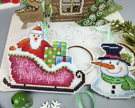 Набор для создания сувениров "Елочные украшения". Арт 23.001.03