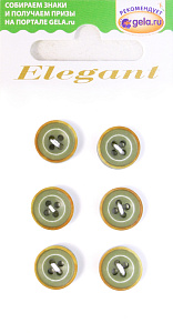 Пуговицы ELEGANT. Арт 13235-11-00AF7/6