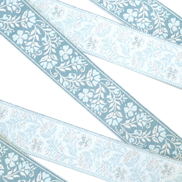 Лента из тканого жаккарда SAFISA, 25 мм, 15 м, цвет 04. Арт 9254-25мм-04