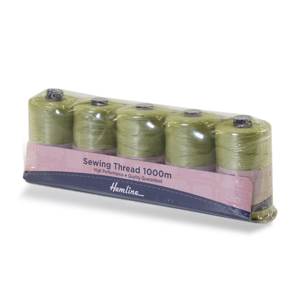 Нить универсальная  Hemline для шитья, 1000 м. Арт N4124.595