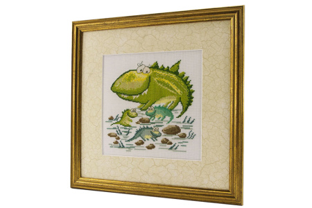 Вышитая картина "Мамуля". Арт Модель 07.002.04