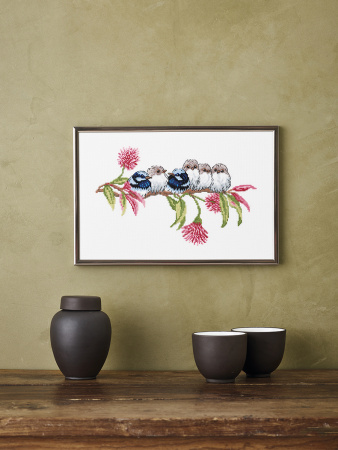 Набор для вышивания "Птицы на ветке". Арт 92-3439