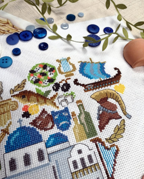 Набор для вышивания "Греция". Арт 11.001.26