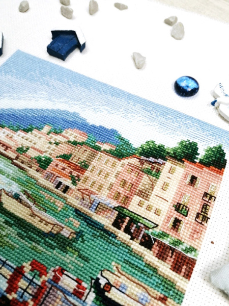 Набор для вышивания "Лодки". Арт 02.012.05