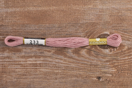 Мулине COSMO однотонный цвет  233       . Арт 25-6/233       