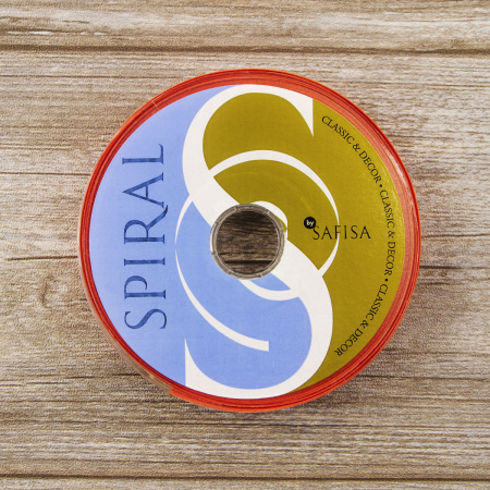 Косая бейка хлопок/полиэстер 20 мм, 25 м, цвет 40, терракотовый. Арт 6120-20мм-40            