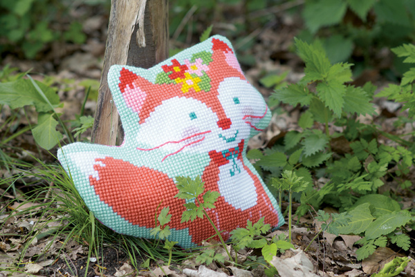 Набор для вышивания подушки "Маленький Лис". Арт PN-0155337