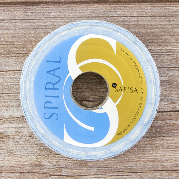 Лента органза с напечатанным рисунком SAFISA, 15 мм, 25 м, цвет 04. Арт 25255-15мм-04           