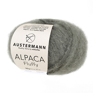 Пряжа Alpaca Fluffy, 70% шерсть, 30% альпака, 85 м, 50 г